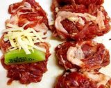 キウイとチーズの豚肉巻きカツ作り方3写真