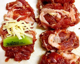 キウイとチーズの豚肉巻きカツ作り方3写真