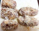 キウイとチーズの豚肉巻きカツ作り方4写真