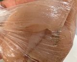 鶏肉とサツマイモのハニーマスタード炒め☆作り方2写真