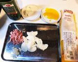 お手軽腎臓病食ーカルボナーラ作り方2写真