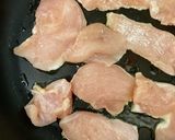 鶏肉とサツマイモのハニーマスタード炒め☆作り方3写真