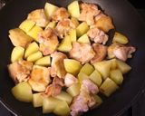 m簡単！鶏とじゃが芋のフォンデュソース作り方5写真