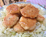 ふわふわ♪　鶏と豆腐の照り焼きつくね作り方5写真