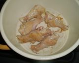梅酒の利用法　鶏手羽元の梅酒煮作り方2写真