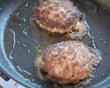 糸寒天入りハンバーガー作り方3写真