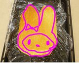 マイメロケーキ手作り☆誕生日ロールケーキ作り方12写真