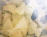 全てレンジ胸肉と根菜のオーロラソース蒸煮作り方5写真