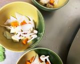 全てレンジ胸肉と根菜のオーロラソース蒸煮作り方9写真