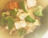 全てレンジ胸肉と根菜のオーロラソース蒸煮作り方14写真