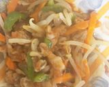 全てレンジハヤシライス味豚平焼き風作り方13写真