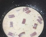 ハマる!和洋折衷!味噌クリームうどん✨作り方5写真