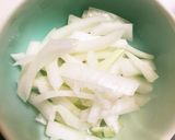 全てレンジなすさつま芋で青椒肉絲風作り方5写真