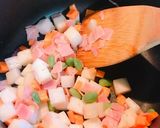 大根と枝豆のコンソメスープ作り方4写真