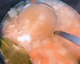 大根と枝豆のコンソメスープ作り方6写真