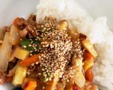 レンジでルーいらず豚こま根菜ハヤシライス作り方12写真