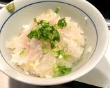 ヒラメの昆布締め茶漬け作り方9写真