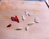 キャベツだけのペペロンチーノ風炒め作り方1写真
