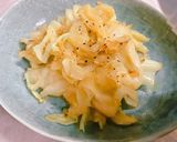キャベツだけのペペロンチーノ風炒め作り方7写真