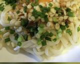 なめ茸うどん~温玉ぶっかけ作り方7写真