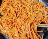 中華風?砂糖ナシ❢人参きんぴら作り方3写真