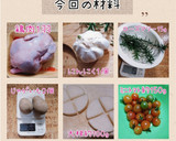 チキン蒸し焼き(丸鶏で簡単)作り方1写真