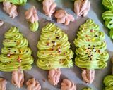 クリスマスツリーのメレンゲクッキー♪作り方14写真