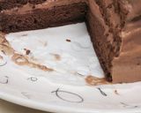 チョコレートクリームデコレーションケーキ作り方26写真