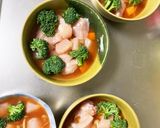 全てレンジ子供と食べる胸肉根菜のトリチリ作り方11写真
