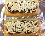 おつまみにもう一品★油揚げ納豆ピザ作り方3写真