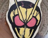仮面ライダーゼロワンケーキ作り方3写真