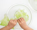 カラフルサラダとぐるぐるドレッシング作り方4写真