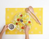 カラフルサラダとぐるぐるドレッシング作り方8写真