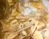 薄揚げとごぼうの卵とじ＊丼にも作り方4写真