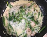 豆乳で簡単クリームパスタ作り方4写真