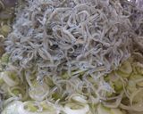 じゃこと長葱の酢の物作り方3写真