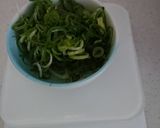 糖尿食すりおろし大根と大根葉の味噌汁作り方3写真
