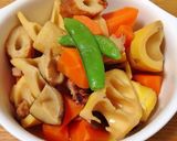 お正月のおせち料理に簡単「甘麹の筑前煮」作り方7写真