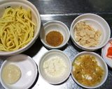 犬ご飯　魚粉香るとうにゅう麺作り方1写真