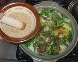ザーサイ鍋♪簡単白菜鶏肉で作り方15写真
