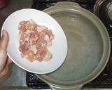 ザーサイ鍋♪簡単白菜鶏肉で作り方7写真
