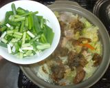 ザーサイ鍋♪簡単白菜鶏肉で作り方14写真