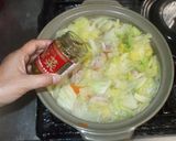ザーサイ鍋♪簡単白菜鶏肉で作り方12写真