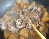 大根牛肉うどん作り方7写真