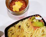 スープジャー★ミートソースパスタ★弁当作り方4写真