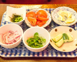 【くまもとの赤】タイ風香草エビサラダ作り方4写真