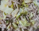 【豚肉入り】キャベツと大根のバタポン炒め作り方7写真