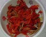 糖尿食えのきとニンジンの酢の物作り方6写真