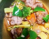 全てレンジ豚こま団子根菜タコライス蒸し煮作り方16写真