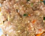 全てレンジまるで肉まんひき肉のせドーム蒸作り方11写真